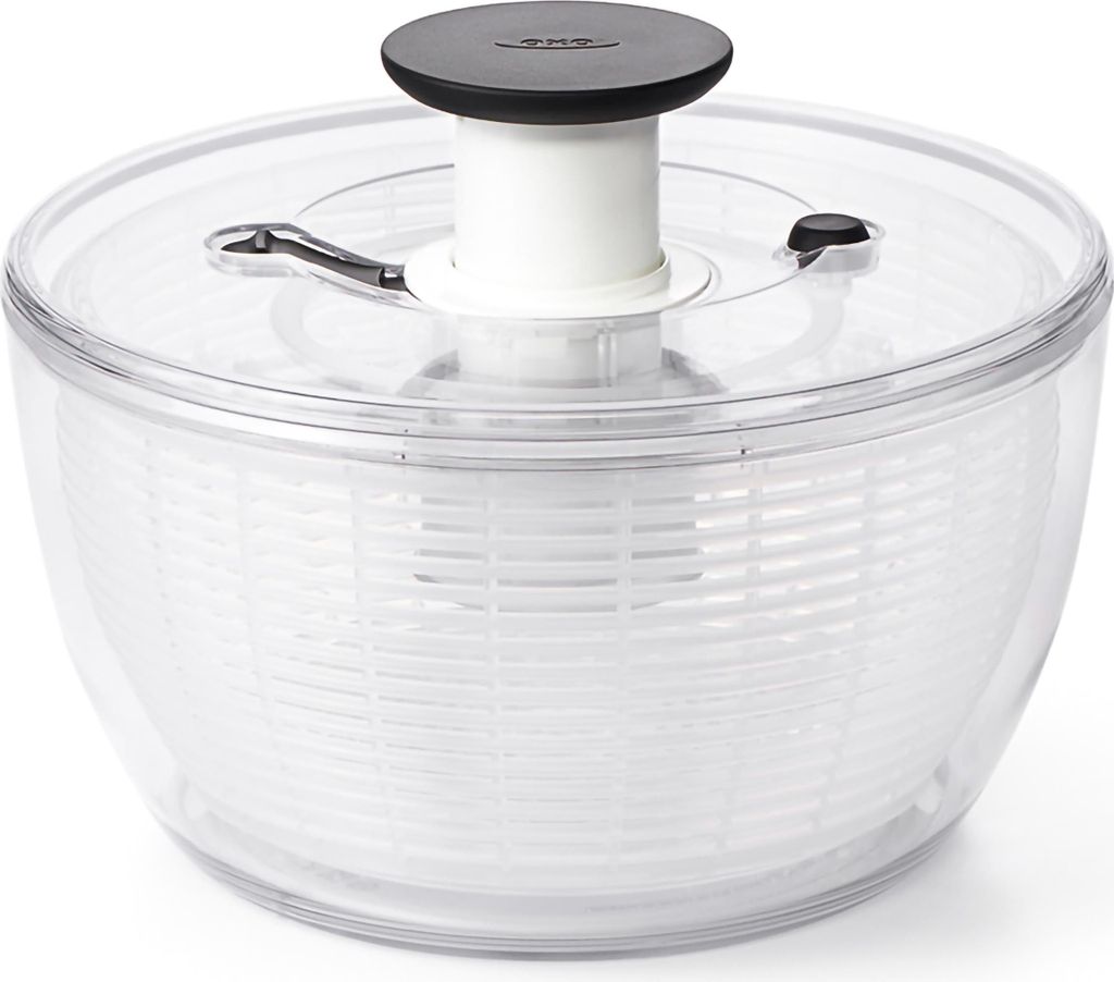 OXO Good Grips Salatschleuder mit Sieb und Deckel – zum Produktbild 