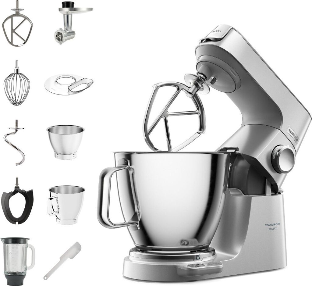 Kenwood Küchenmaschine Titanium Chef Baker XL KVL85.224SI, Produktbild 
