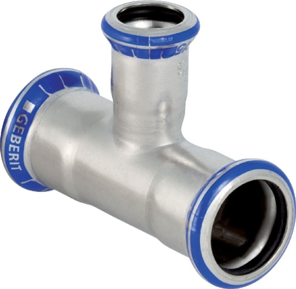 Geberit 31251 Mapress Edelstahl T-Stück reduziert