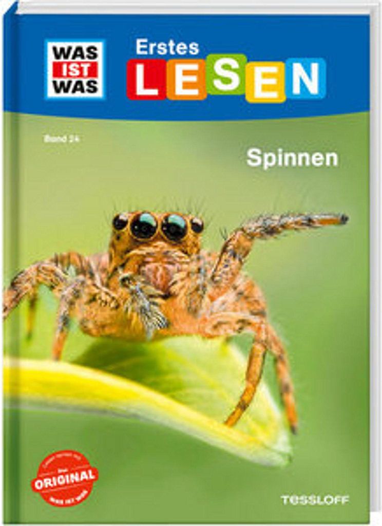 WAS IST WAS Erstes Lesen Band 24. Spinnen