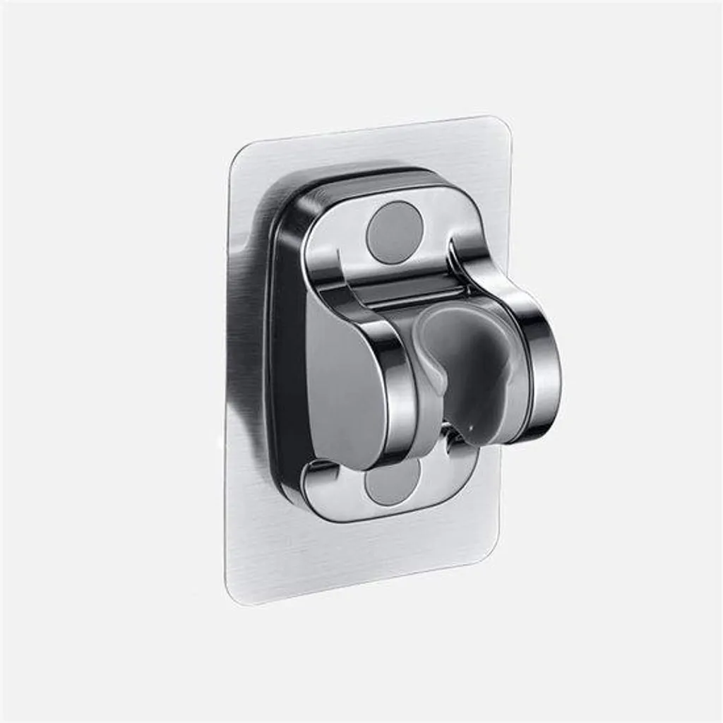 Support de douche mural amovible pour barre ronde 20-25 mm sans perçage