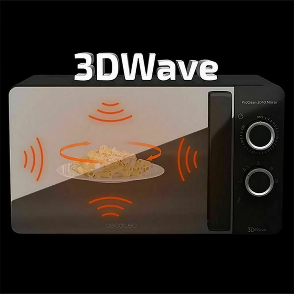 Micro-ondes 20L Ready2Clean et technologie 3DWave haute performance