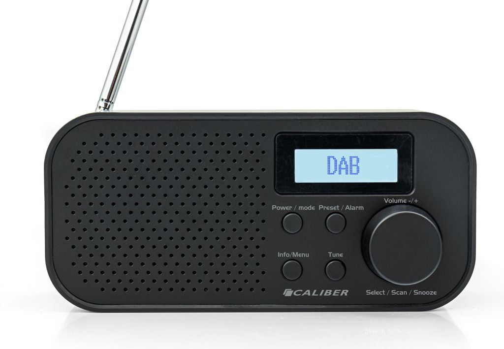 Caliber Radio portable DAB + avec fonction réveil - sans Image du produit 