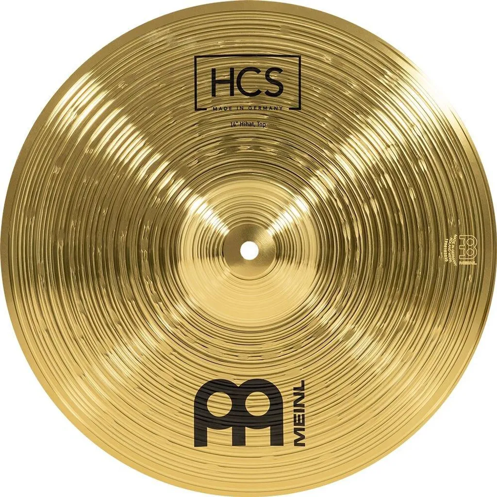 Meinl HCS14H Charleston 14" en Laiton - Son Clair et Finition Brillante