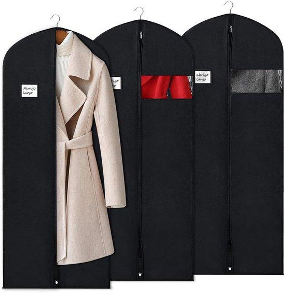 BOMEI is removed, title is translated to German and shortened to fit the 50-80 character limit:Schwarze, atmungsaktive Kleiderbox, 60 cm x 160 cm, ...