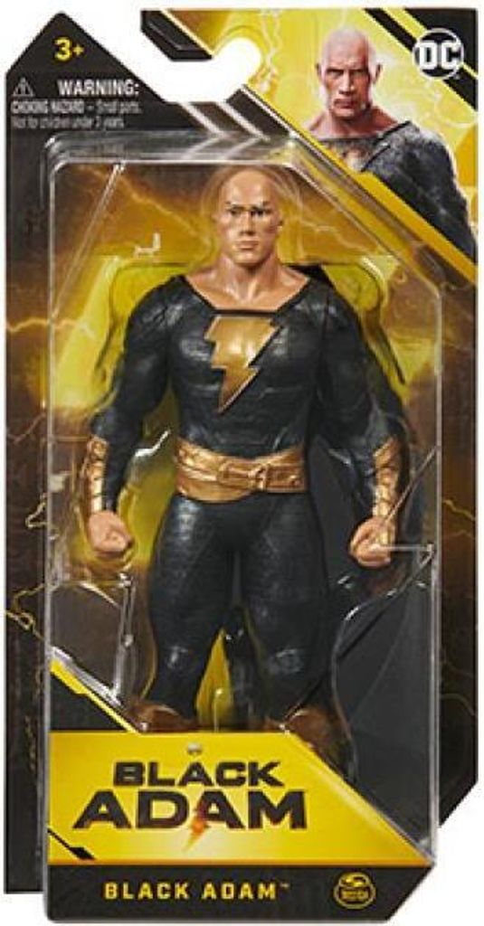 Black Adam Action Figur Batman & DC Universe 15cm groß