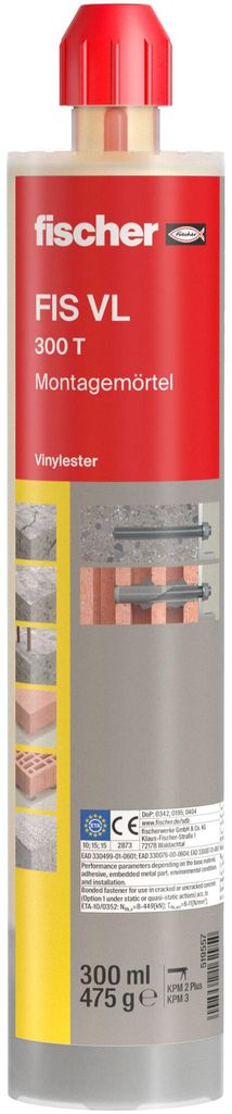 fischer FIS VL 300 T UMK Promo, Mörtel, (300ml, 24 Produktbild 