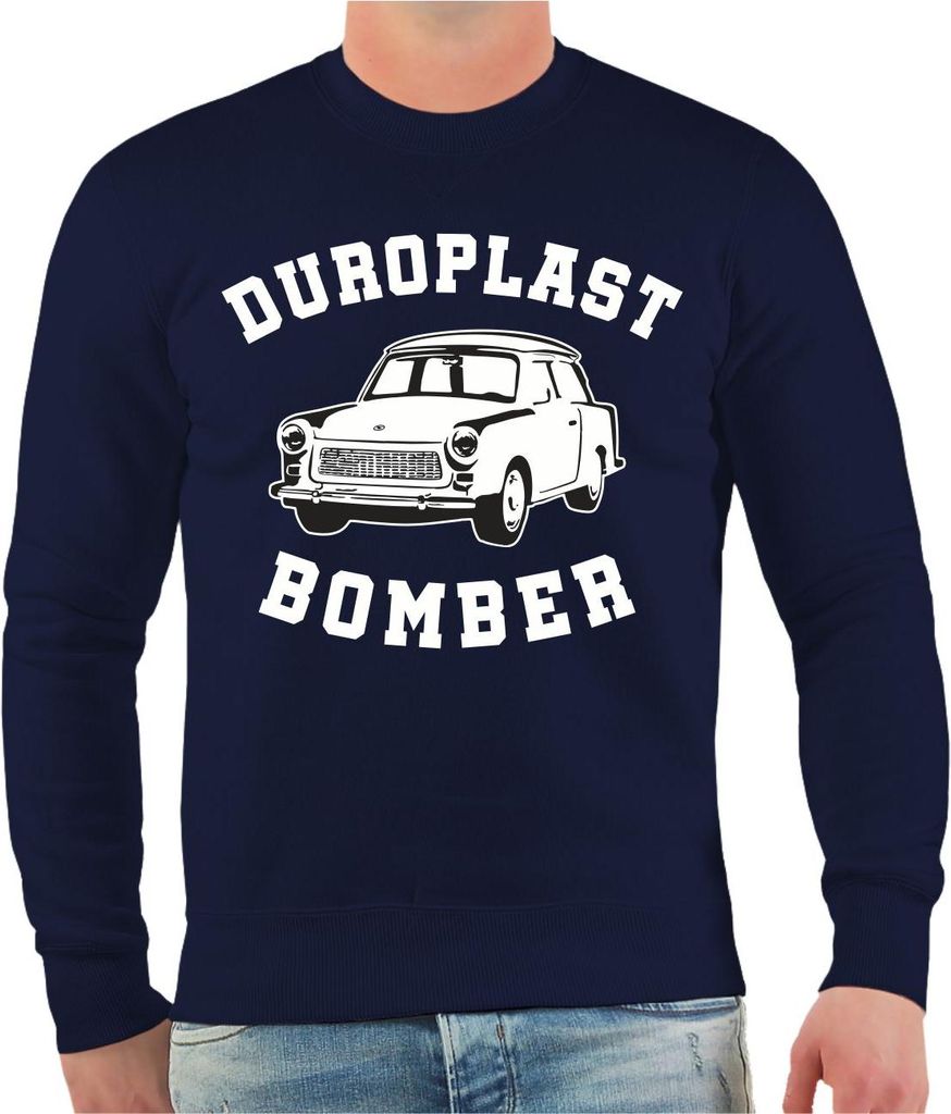 Herren Sweatshirt DDR Duroplast Bomber