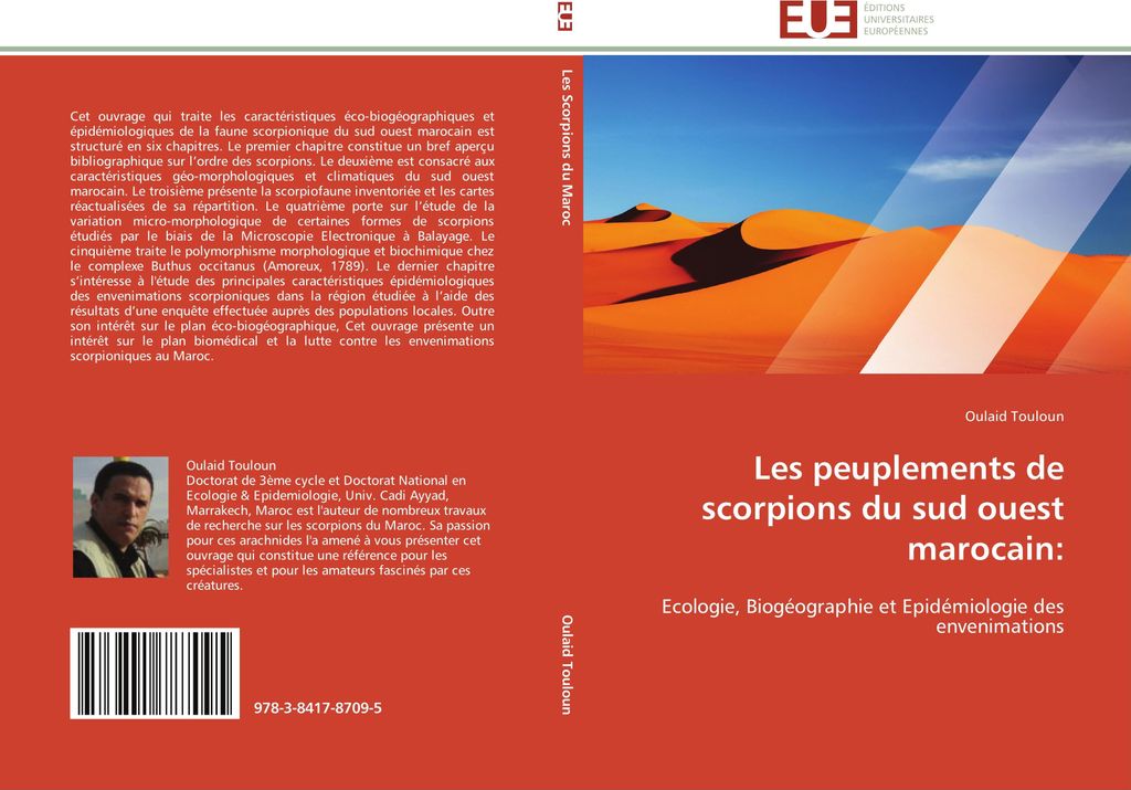 Les peuplements de scorpions du sud ouest marocain: