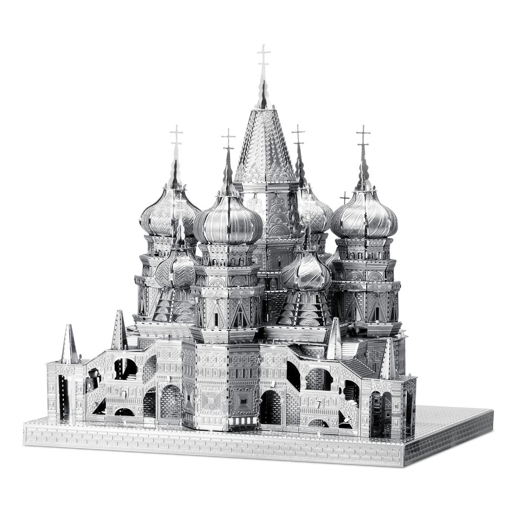 ICONX Lasergeschnittener 3D-Bausatz Basilius-Kathedrale 575006