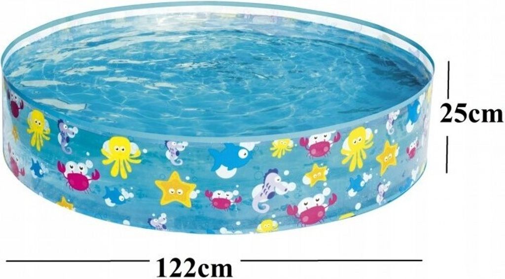 Bestway Planschbecken FillN Fun Sparking Sea 122x25cm Produktbild 44
