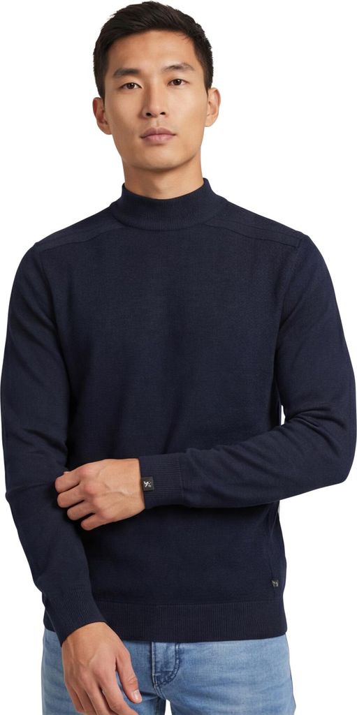 Vanguard Pullover mit Stehkragen dunkelblau