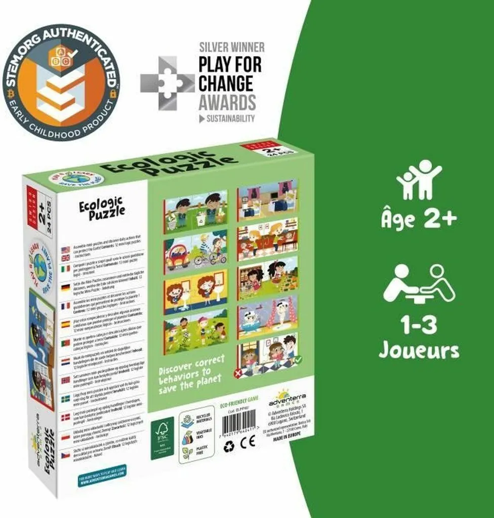Puzzle Adventerra : Le Jeu Durable pour Développer la Concentration