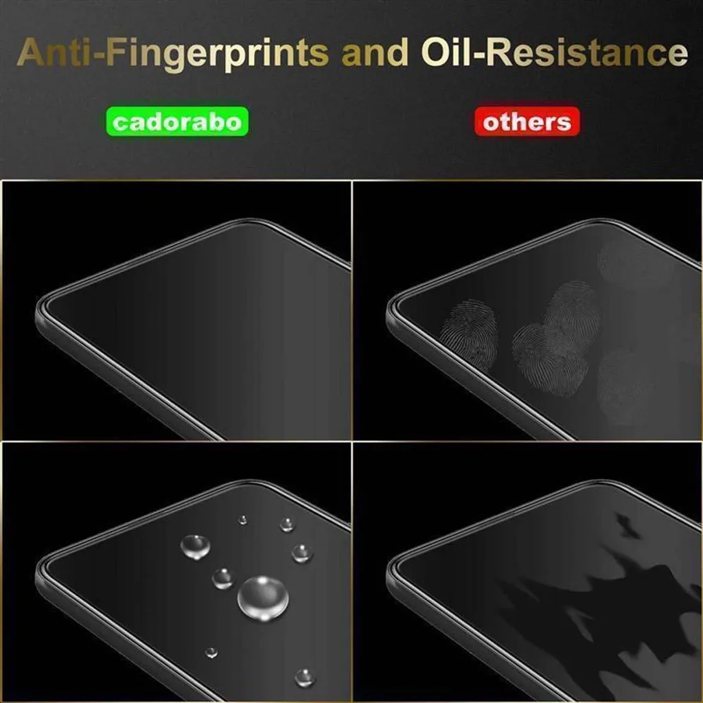 Cadorabo Vetro Temperato per Wiko U Feel Prime - Pellicola Protettiva - 5