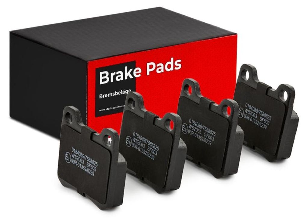 STARK Bremsbeläge Satz Hinten passend für MERCEDES-BENZ 190 (W201) SKBP-0010131