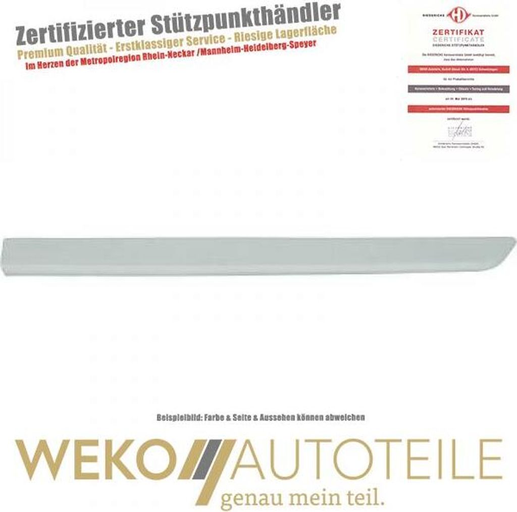 Zier Schutzleiste Tür vorne rechts DIEDERICHS 4085420 für CITROËN