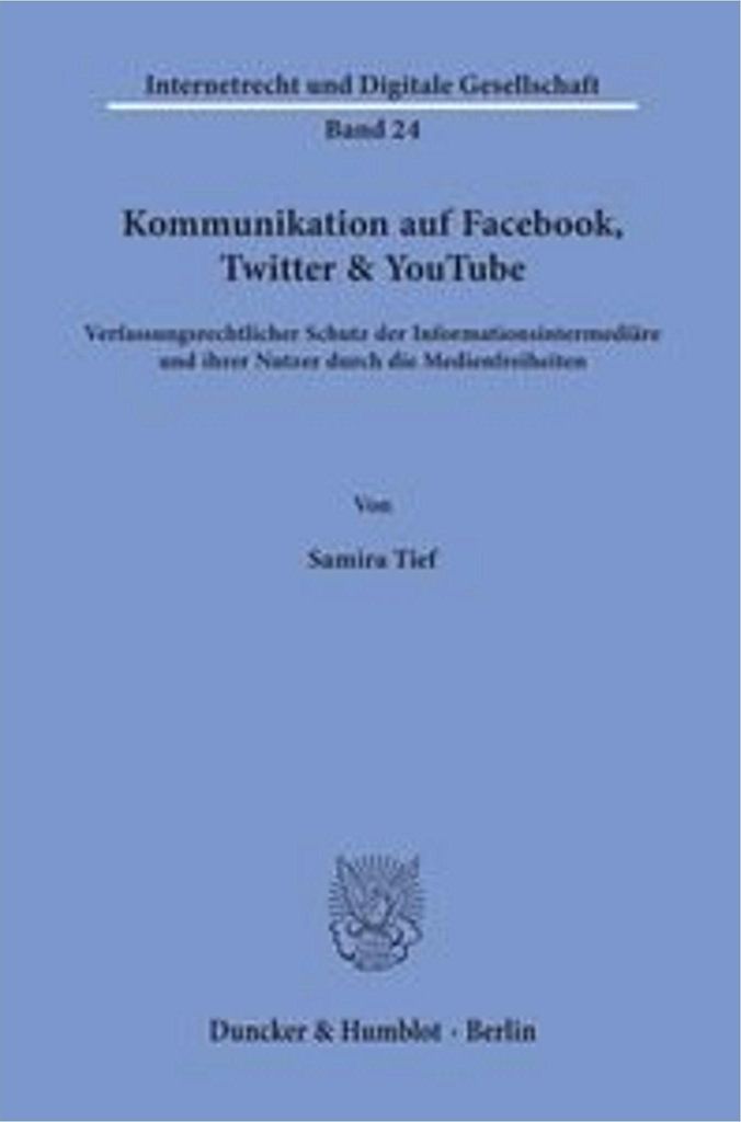 Kommunikation auf Facebook, Twitter & YouTube.