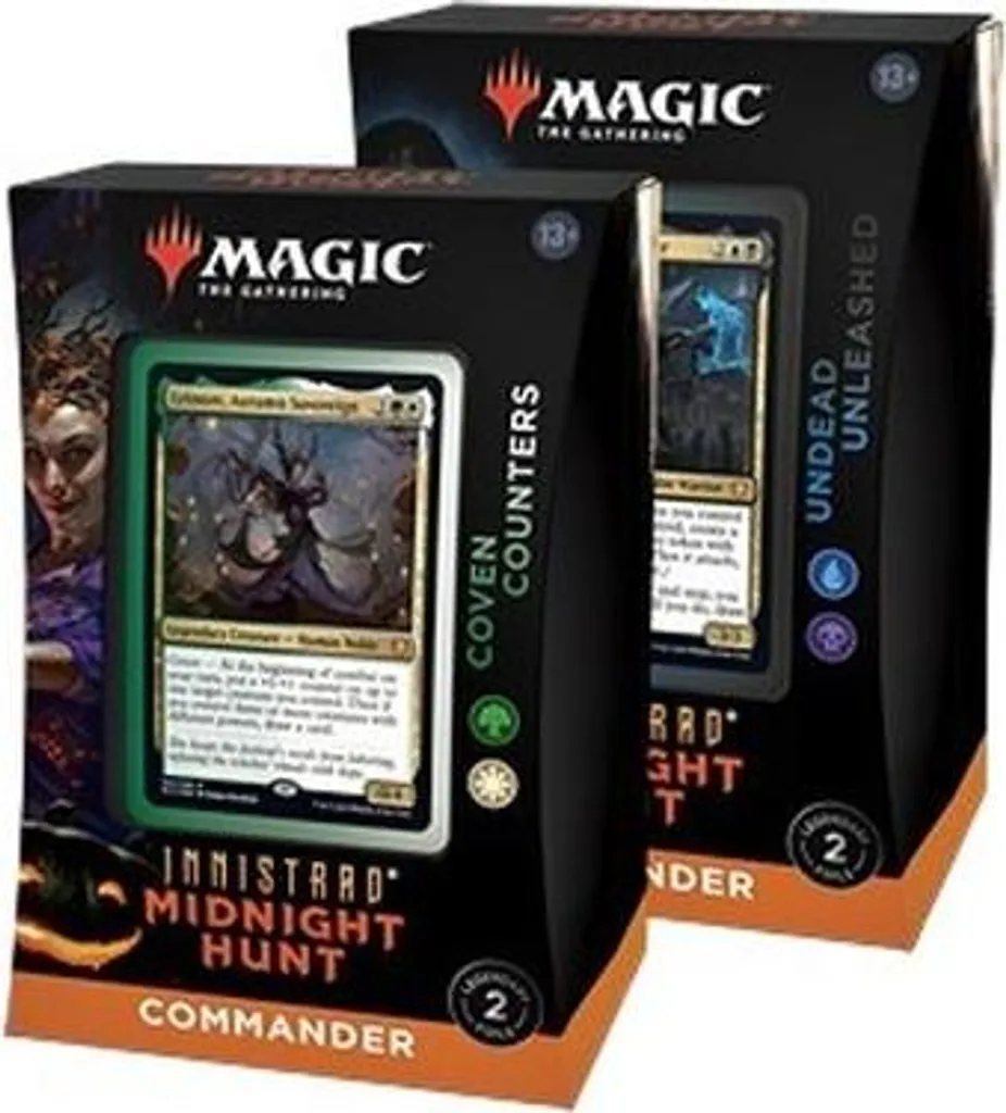 Magic: The Gathering Innistrad: Midnight Hunt Deck Commander Set de 2