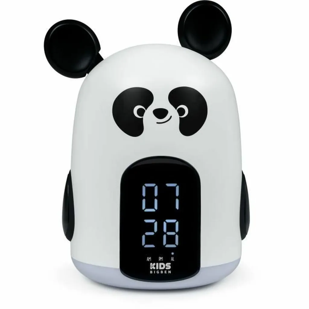 Réveil enfant Panda HELLO : Radio-réveil éducatif avec affichage digital