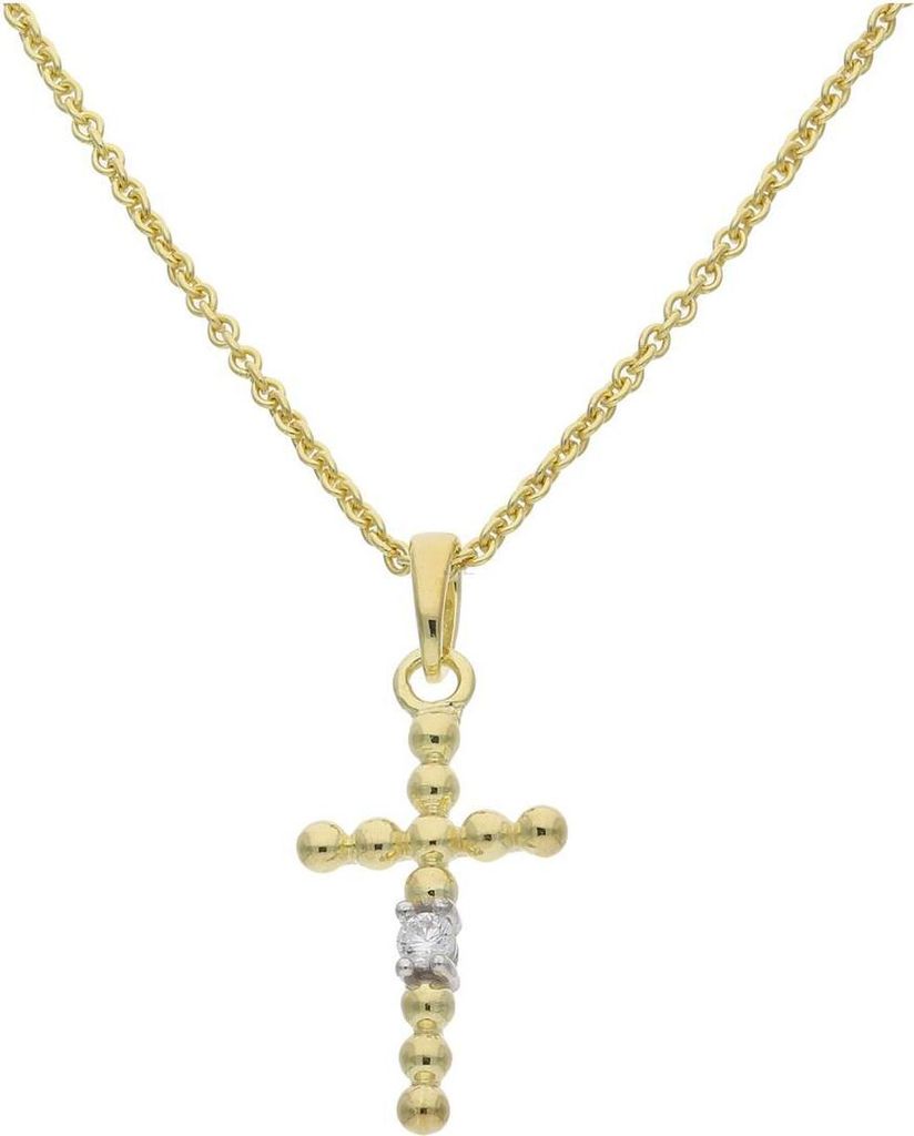 JuwelmaLux Anhänger 333/000 (8 Karat) Gold mit synth. Zirkonia JL20-02-1054