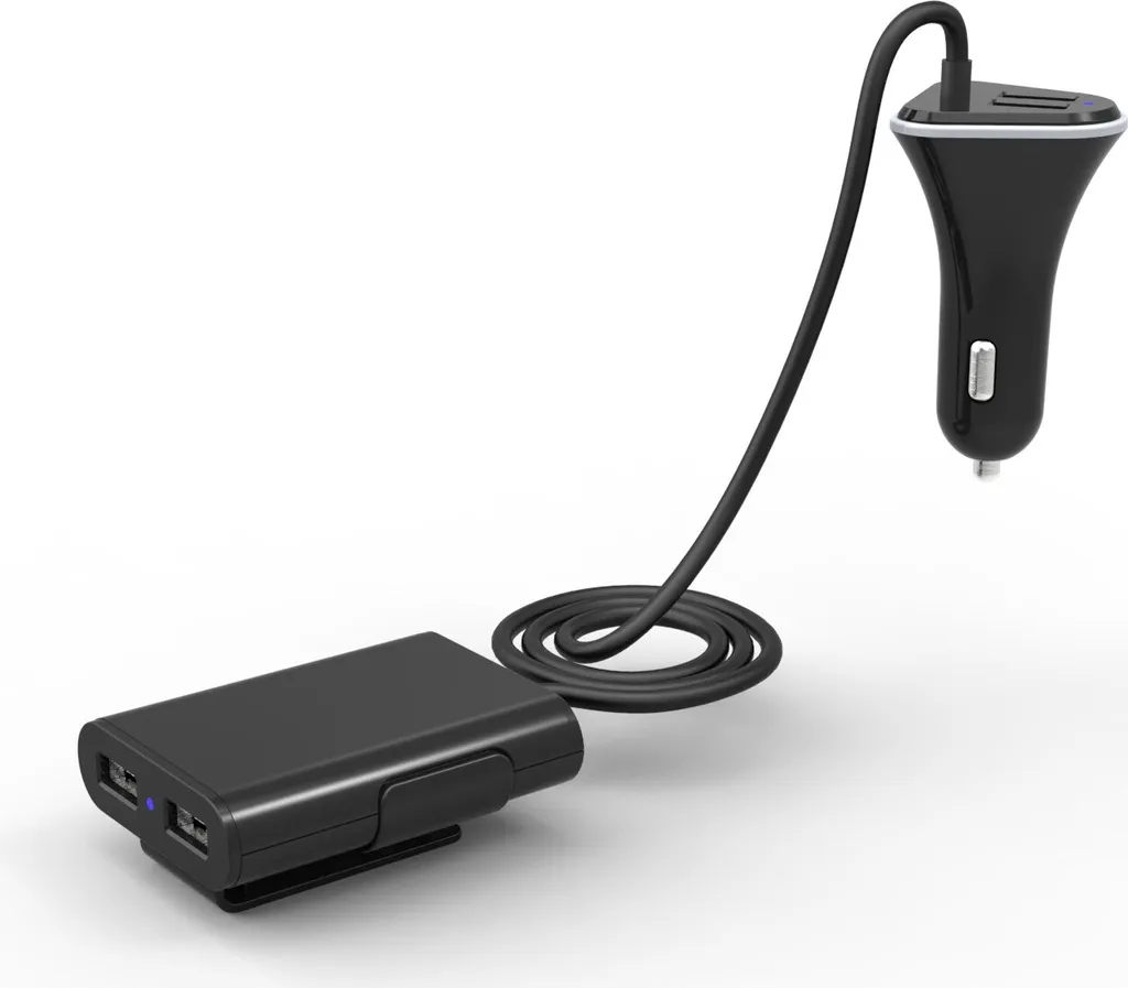 Gadget Auto Indispensabile: Goobay 71451 Quad USB 9.6A con Cavo