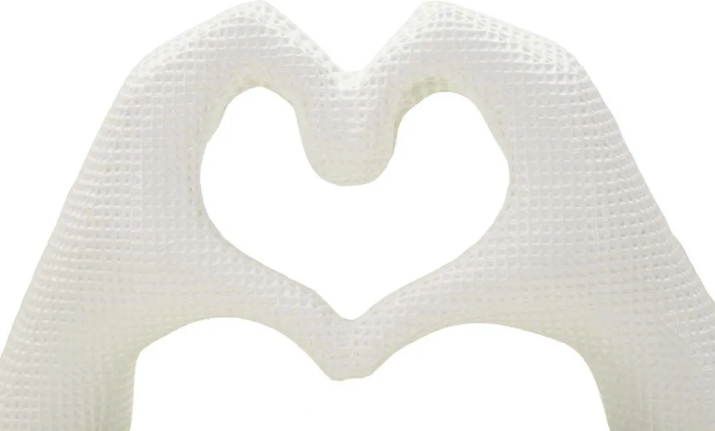 Sculpture Mains Lover Blanche : Art Chic et Durable Mauro Ferretti - 4