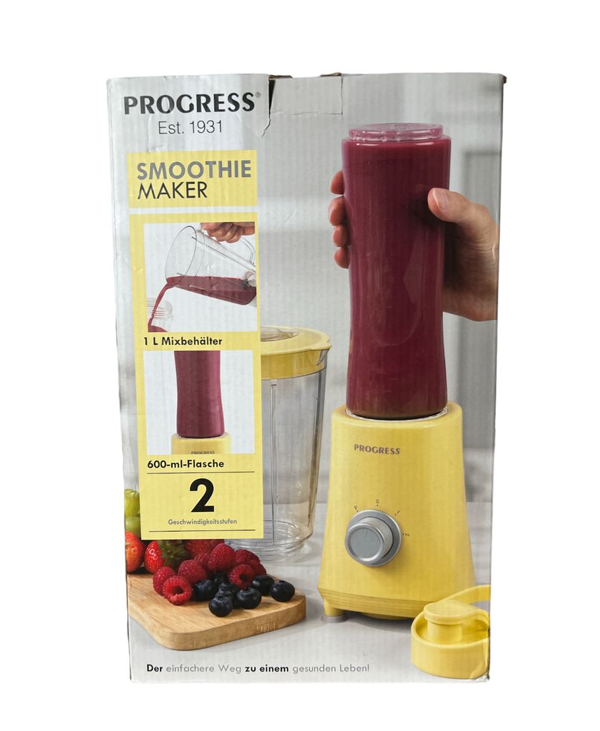 PROGRESS 2 in 1 Standmixer Zubereitung Proteinshakes Produktbild 