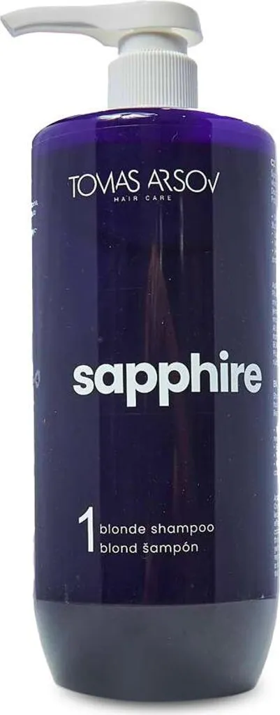 Tomas Arsov Zaffiro Shampoo 1000ml - Trattamento Antigiallo Professionale
