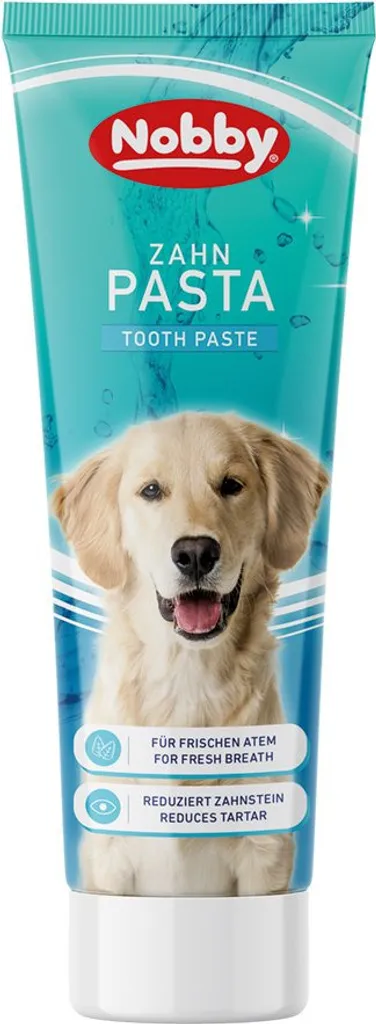 Nobby Dentifricio Cani Menta 100g - Previene Tartaro e Placca
