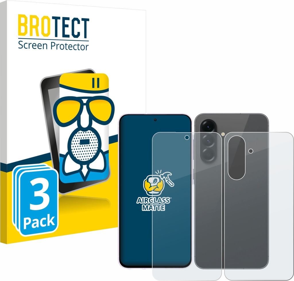 3x BROTECT Entspiegelungs Schutzglas für Samsung Galaxy A56 Produktbild 