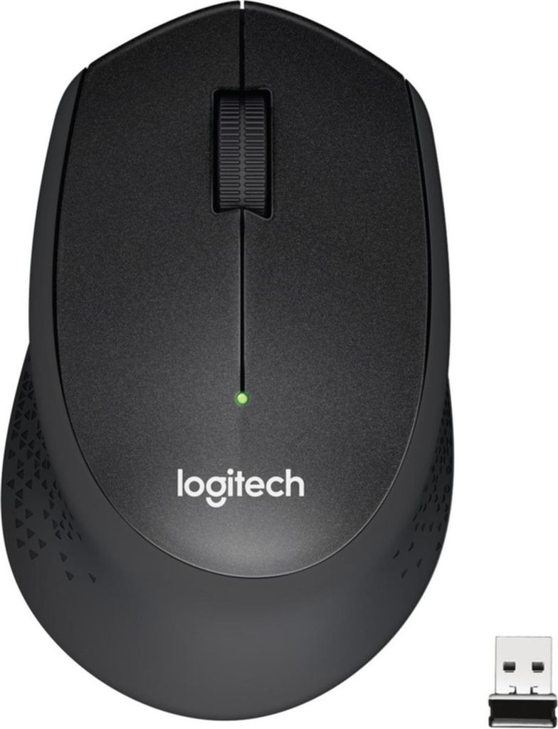 Logitech M330 SILENT PLUS, rechts, Mechanisch, RF Wireless, Produktbild 