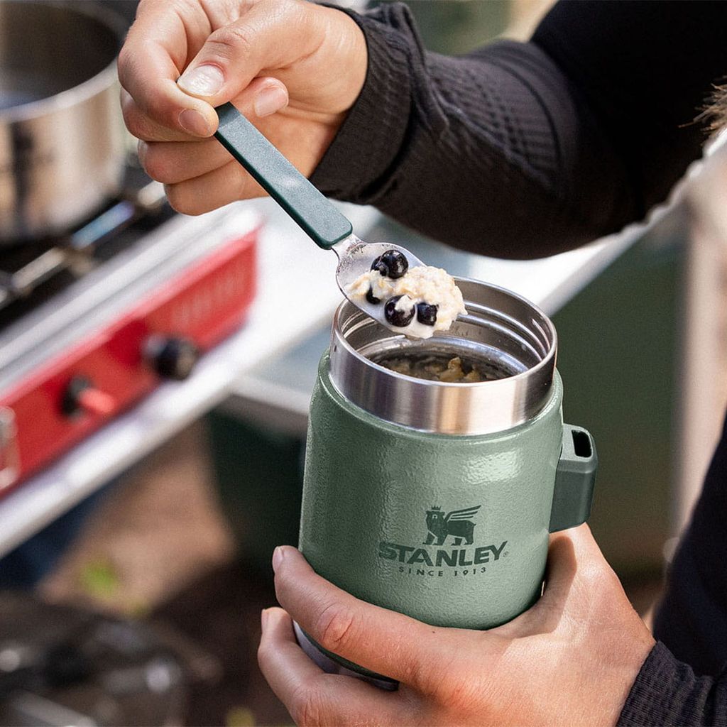 Stanley Food Jar 0,40 L Hammertone Green Produktbild 14