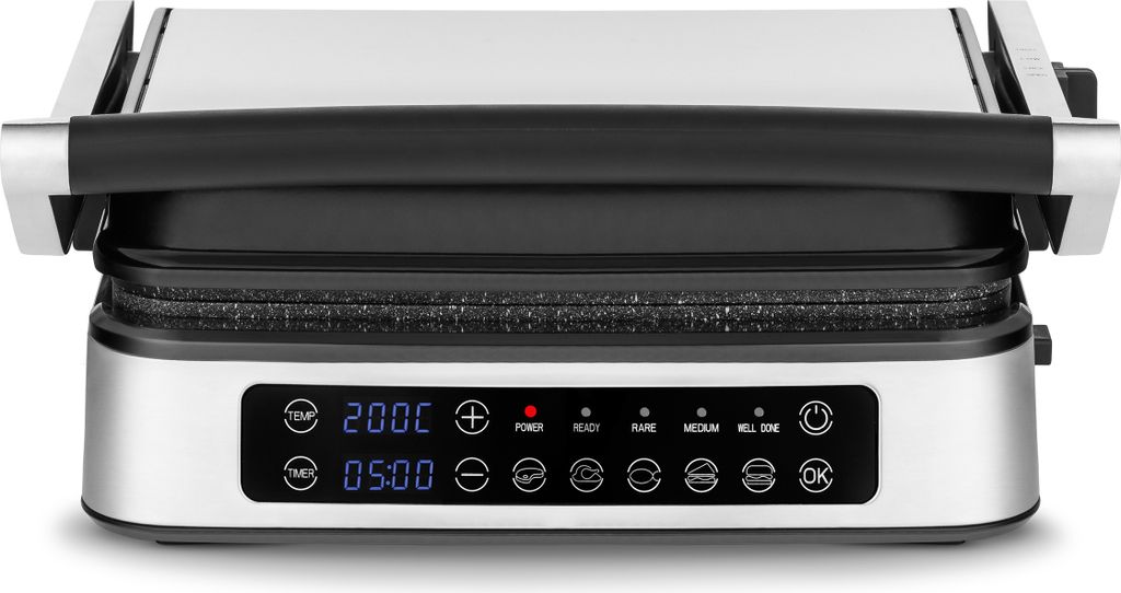 ZEEGMA Elektrický kontaktný gril a sendvičovač 2100 W, 2v1, Obrázok produktu 25