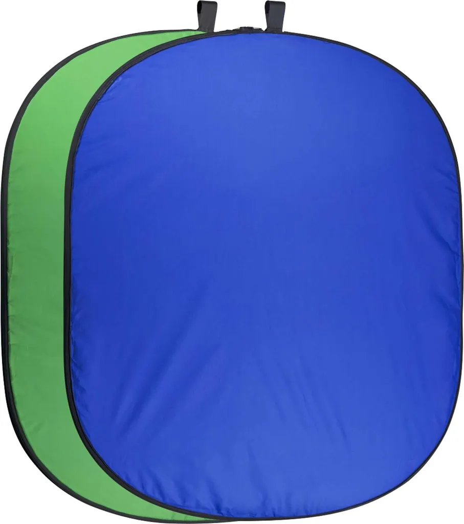 Walimex pro Fond plié 2in1 vert/bleu 150x210 cm pour studio photo