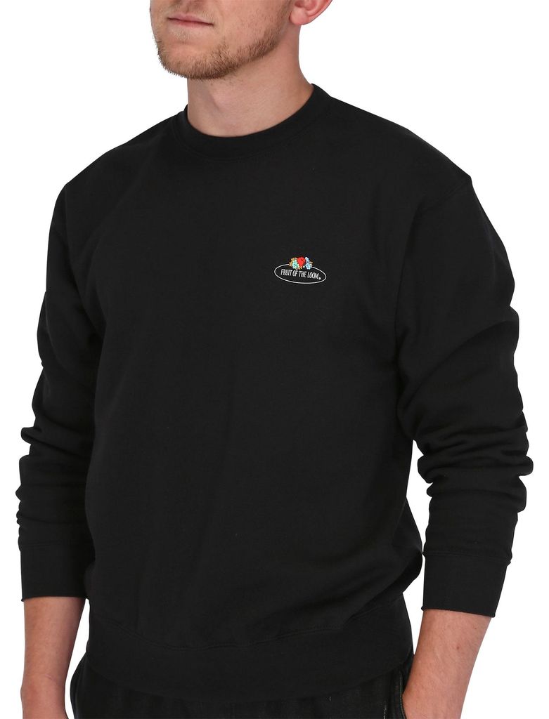 Sweatshirt mit Vintage-Logo ,Farbe: schwarz ,Größe: 2XL Produktbild 