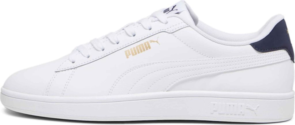 Puma Smash 3.0 L Sneaker in Übergrößen Weiß 390987-13 große Unisexschuhe, Größe:36