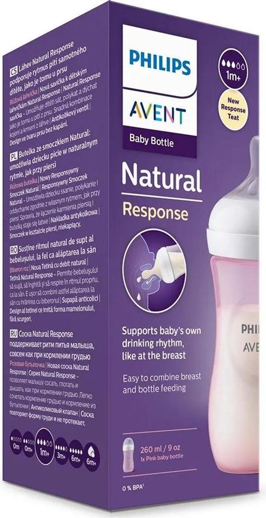 Philips AVENT Natural Response SCY903 Flasche Produktbild 