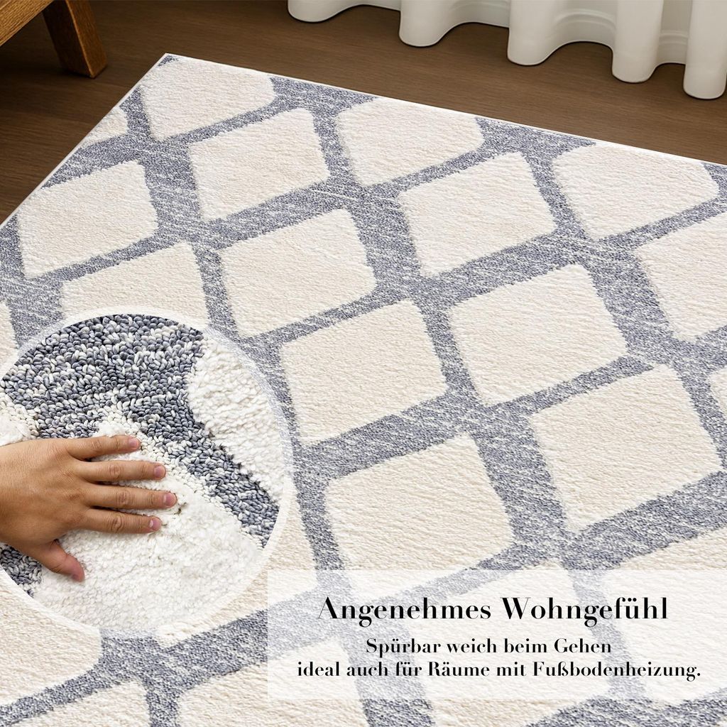 Teppich Nara 4497 Creme 200x290 cm