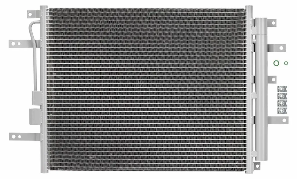 Condenseur Bosch R134a 537-411mm haute performance pour Hyundai Kona