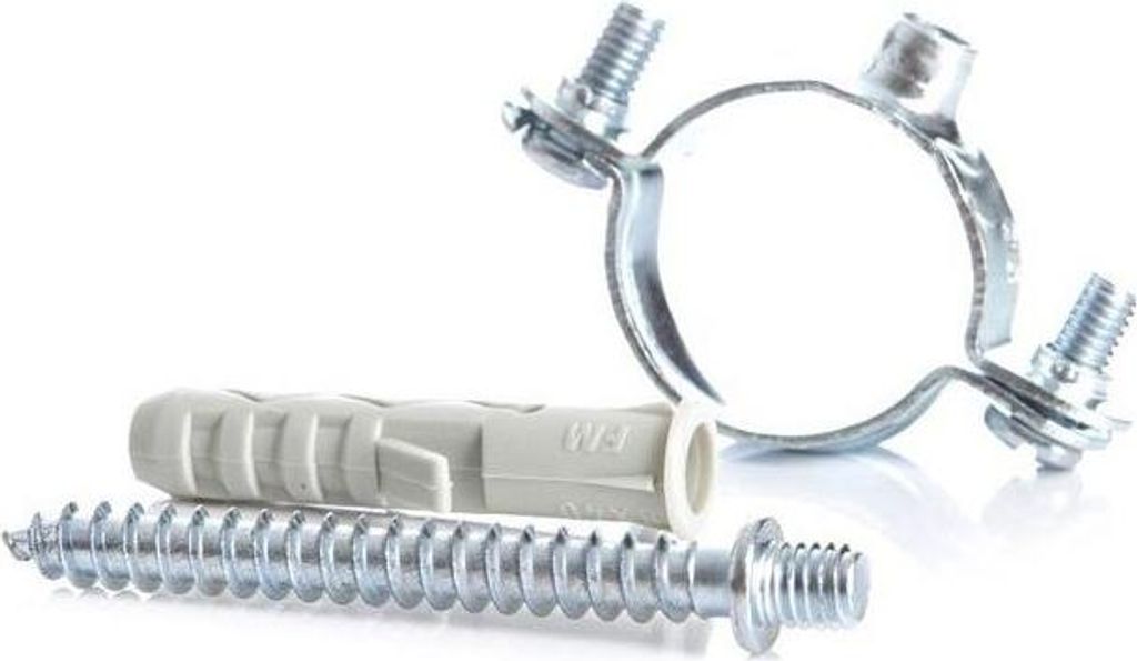 2 Kabelklemmen zweilaschig Ø12 mm Kabelschellen Klemme Befestigungsschellen