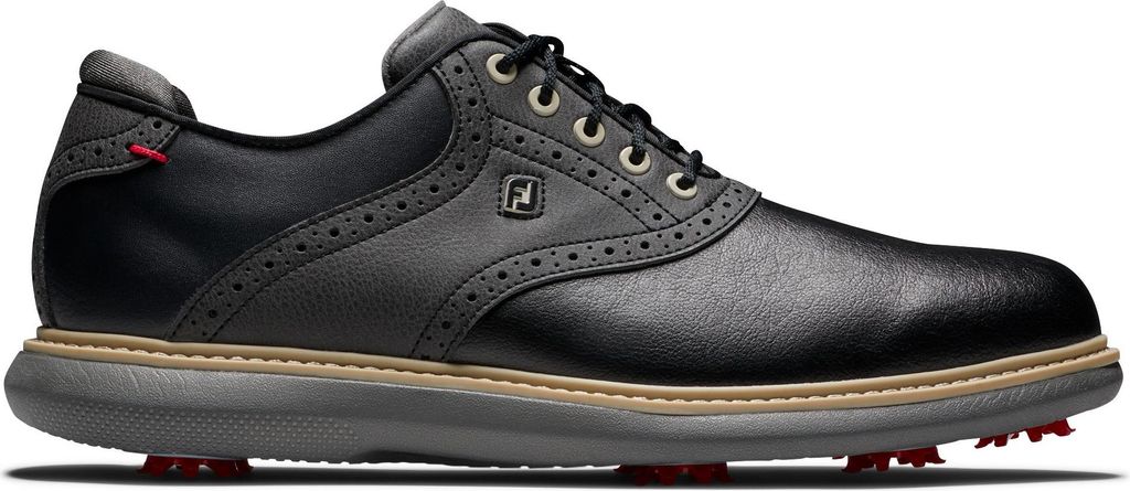 Footjoy Traditions Herren Golfschuhe Schwarz