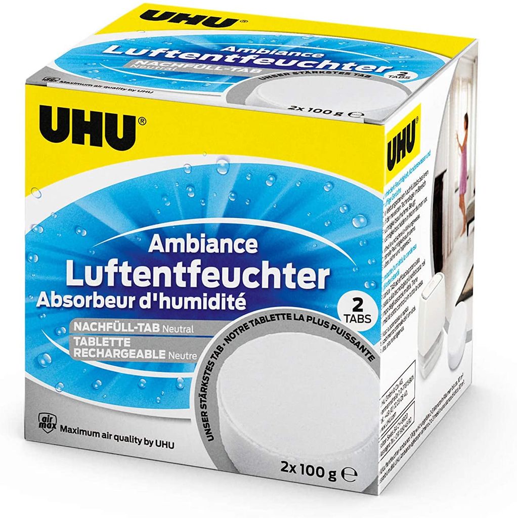 UHU Nachfülltabs Ambiance, 2 x 100 g, geruchsneutral Produktbild 