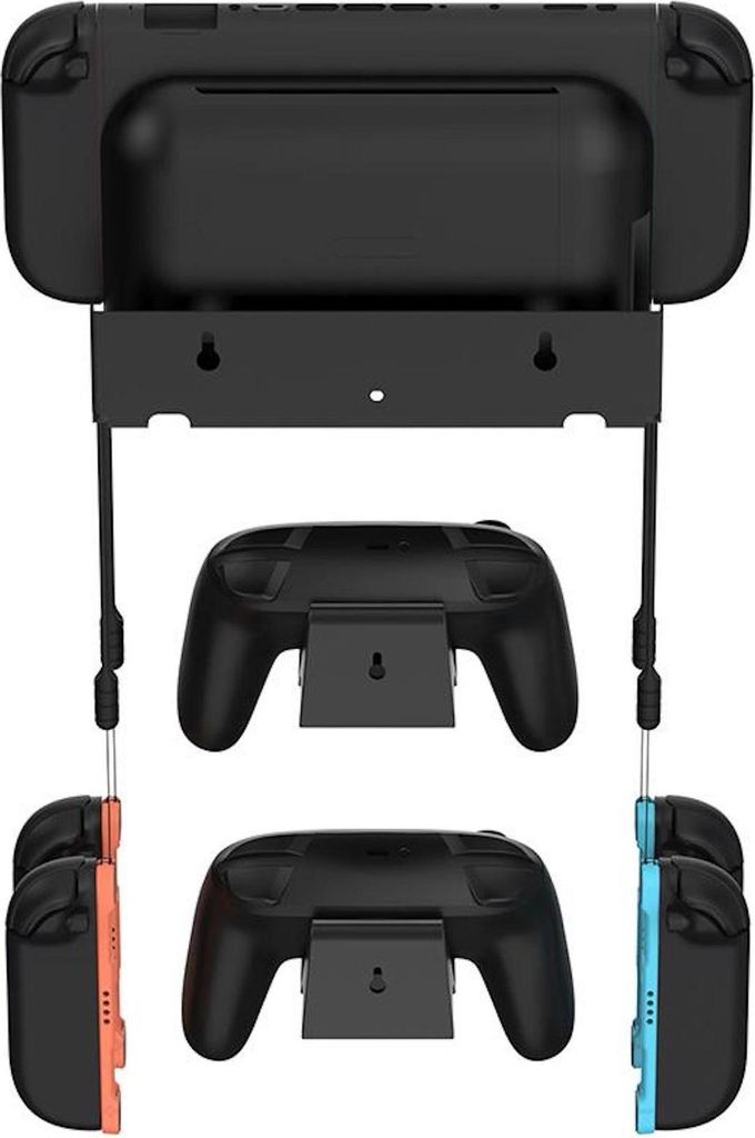 Für Nintendo Switch 2 Controller Wandhalterung Storage Rack Schwarz