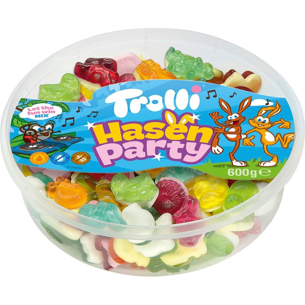 Verpackungsbild Trolli Hasenparty Fruchtgummi 600g