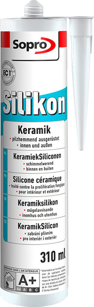 Sopro Keramiksilikon KSI Sanitärsilikon Silikondichtstoff Produktbild 