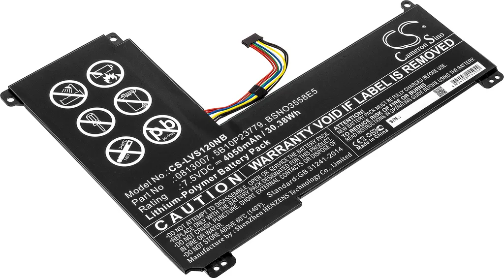Batterie Lenovo Ideapad 120S pour réparer un PC qui se coupe