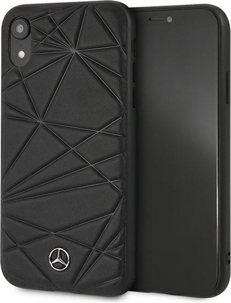 Mercedes MEPERHCI61QGLBK iPhone Xr schwarz hardcase Twister Schutzhülle