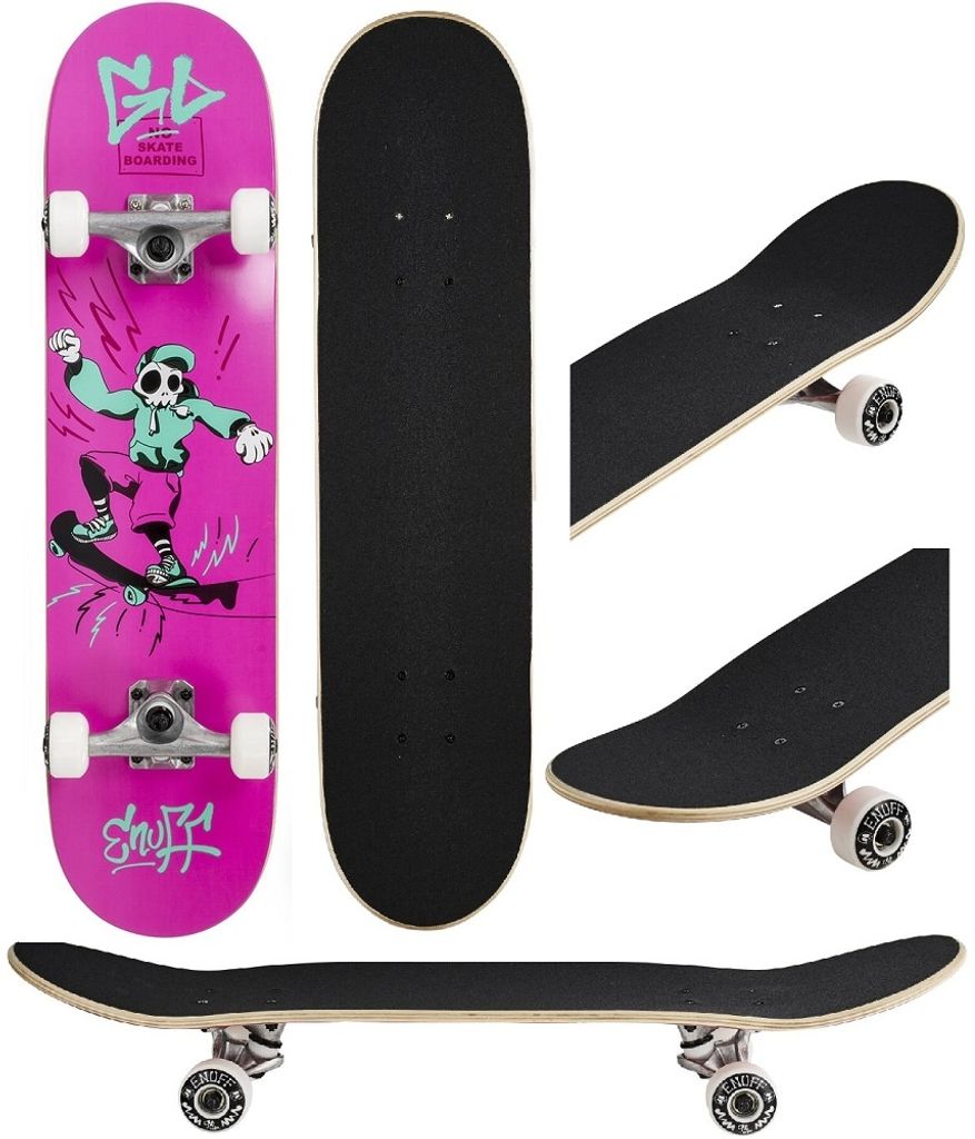 Enuff Skateboards Skully Mini 7.25 ́ ́ X 29.5 ́ ́ Skateboard Mehrfarbig Mehrfarbig One Size