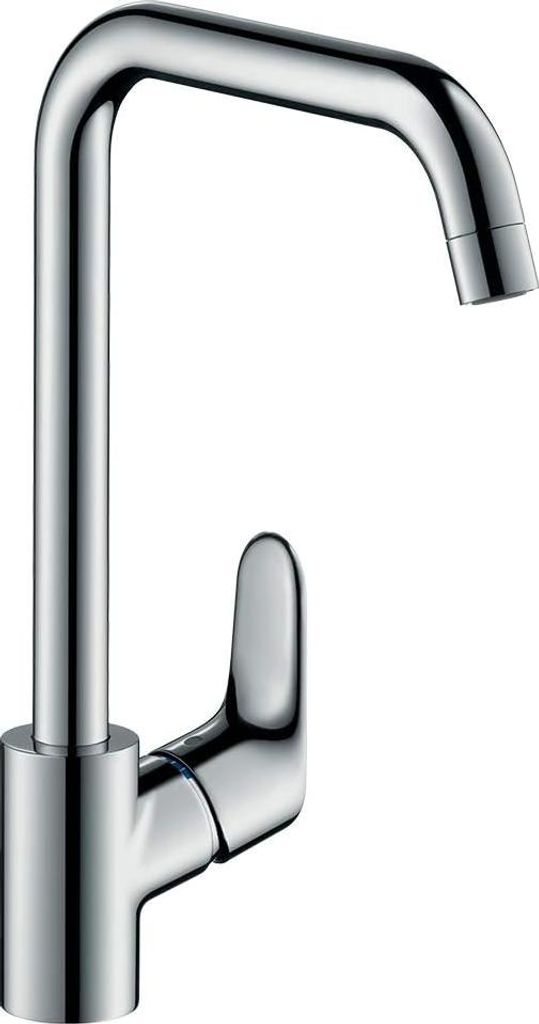 Küchenarmatur, 1 Stahlart, Wasserhahn Küche mit Auslaufhöhe Produktbild 