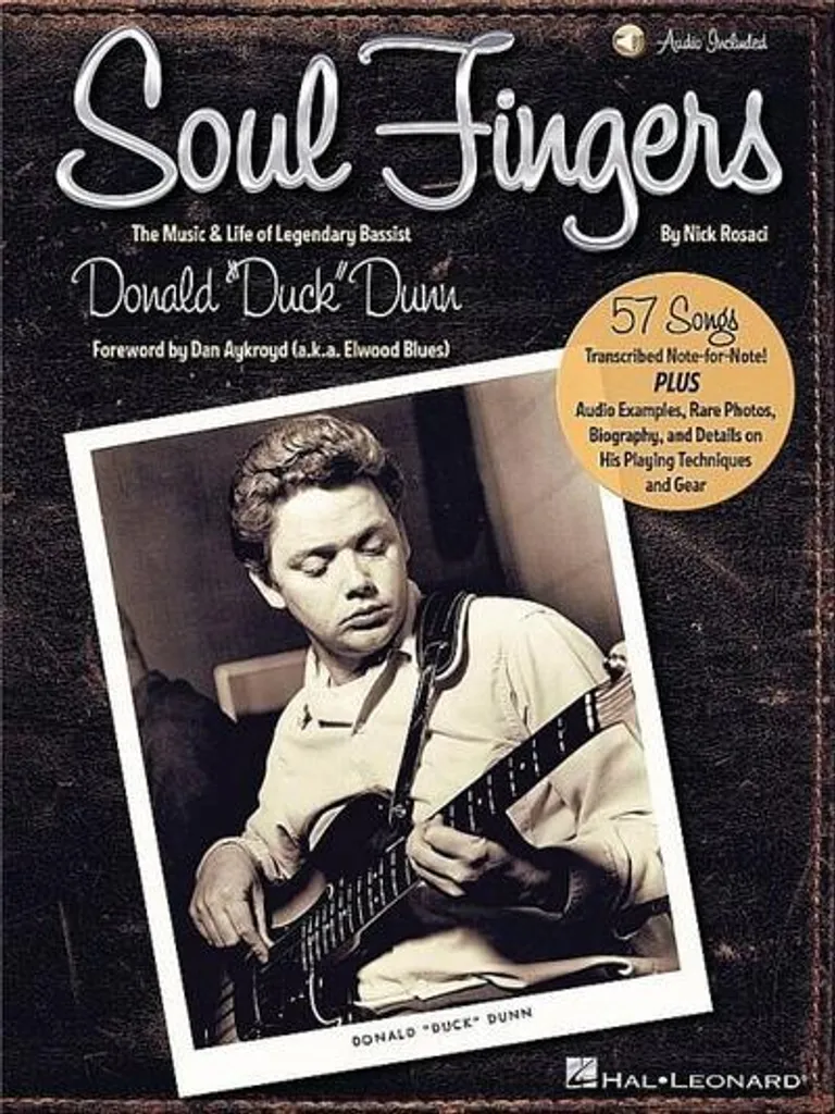 Méthode de basse soul Donald Duck Dunn livre partitions pour musiciens